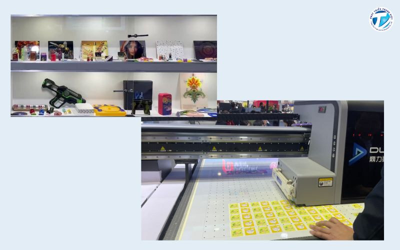 Máy in UV Dlican in đồ chơi nhanh chóng an toàn 